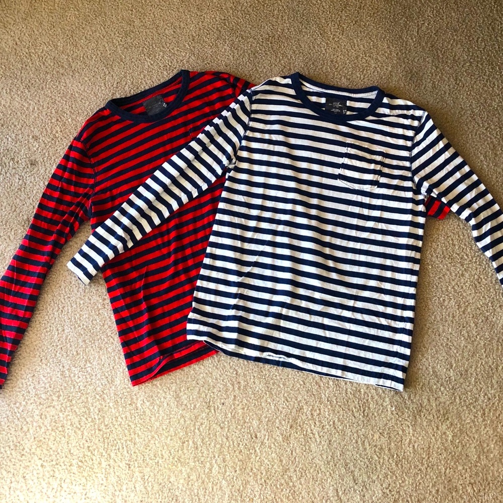Men’s Striped Long Sleeves